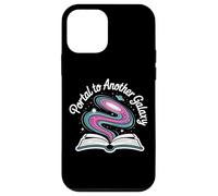 Portal to Another Galaxy Open Book Swirling Cosmos Tales Case for iPhone 12 mini