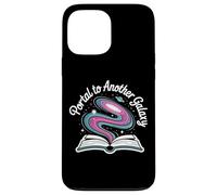 Portal to Another Galaxy Open Book Swirling Cosmos Tales Case for iPhone 13 Pro Max