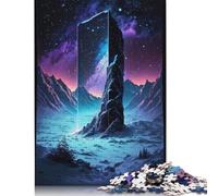 Portal to Another World Jigsaw Puzzles Puzzles for Adults Kids. 1000 Pieces Whimsical Challenge Toy Educational Game Home Decoration for Educational Games Gifts 1000pcs (75x50cm)