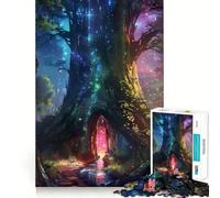Portal to The Unknown 1000 Piece Jigsaw Puzzles for Adults Jigsaw Memory Gain Stress Release Design Assembly Xmas Gift (38x26cm)