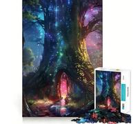 Portal to The Unknown 1000 Piece Jigsaw Puzzles for Adults Jigsaw Think Toy Home Enjoy Fine Cut Santa Wish Gift (50x75cm)