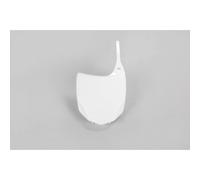 UFO Kawasaki KXF250/450 (09-12) White Front Number Plate KA03797