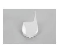 UFO Front Number Plate For Kawasaki KX85 01-13 White Ka03712-047
