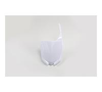 UFO Front Number Plate For Yamaha YZ250/450F 10-21 White Ya04813-046