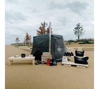 PortaSauna Kabin The Portable Sauna Socialite Full Package & Additional Bench 6 To 8 People