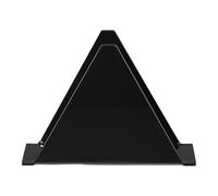 Portatovaglioli - Dispenser di triangolari decorativi autoportanti | Dispenser di tovaglioli da Cocktail trasparenti verticali, Porta da tavolo per asciugamani di Carta per la casa