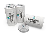 Portawipes Maxi-Towel | 40 Towel Pack | Individually Wrapped | Compressed | Tablet Cloth Wipes | Large, Soft & Odor-free
