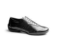 PortDance PD Pietro Street Men's Trainers/Dance Trainers - Leather Black - Sneaker Sole Black Size: 12 UK