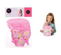 Porte bébé - pour porter sa poupée sur le ventre ou le dos - Rose jo (US IMPORT)