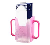 Porte-Boîte À Jus Pour - Support Anti-Compression Et Anti-Éclaboussures En PP 8 x 5 cm - Porte-Gobelet Télescopique Portable Pour Lait, Jus, Boissons Et Pochette Alimentaire