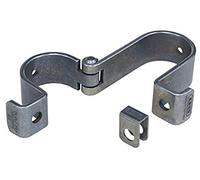 Porte-cadenas - ABUS - 131/140 GateSec - Protection clôtures de chantier - Acier cémenté - Anti-corrosion