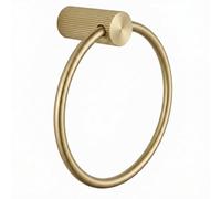 Rea - Towel Rail 64106 Solo - Brushed Gold - 6.5 x 16 x 16.7 cm