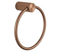 Rea - 64101 Solo Towel Rail - Brushed Copper - 6.5 x 16 x 16.7 cm