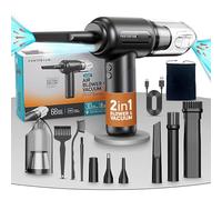 PORTENTUM Blower ABV-1, Cordless Vacuum Cleaner and Compressed Air, Black, 68 W, 75 Decibeles
