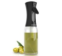 PORTENTUM Oil Spray Bottle 300ml - 10,55 oz for Kitchen and Air Fryer Spray - Oil Dispenser Leakproof Glass