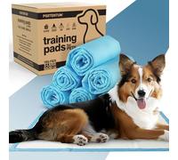 PORTENTUM Puppy pads 90x60 cm 100 pack - 6 layer super absorbent leakproof with odor control - Puppy training pads disposable