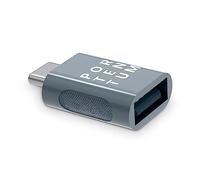 PORTENTUM USB C to USB 3.0 (3.1) OTG Speed Adapter 10Gb Premium Zinc Body with High Heat Resistance - USB to Type C Adapter Only 5g