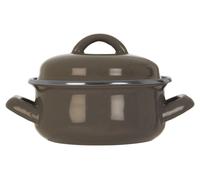 Porter 12cm Dia Mini Casserole Dish Premier Housewares Grey One Size