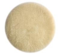 PORTER-CABLE Polishing Pad, Lambs Wool, Hook and Loop, 6-Inch (18007), Brown