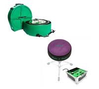 Porter & Davies BC2 Tactile Monitoring System with Throne Hardcase Round Top Purple