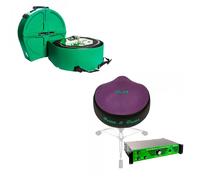 Porter & Davies BC2RM Tactile Monitoring System with Throne Hardcase Saddle Top Purple