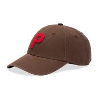 Porter James Men's Letterman Dad Cap Washed Brown