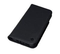 PORTER RILEY - Leather Case for Huawei P30 Pro. Premium Genuine Leather Stand/Cover/Wallet/Flip Case (Pure Black)