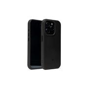 PORTER RILEY - Premium Leather Case Compatible with iPhone 15 Pro Max. Slim line Bumper Case Compatible with MagSafe - Genuine Leather Cover (Black)