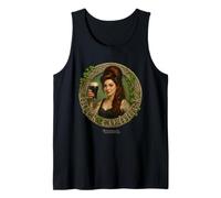 Porter Stout Design Irish Girl with Pint of Porter Tank Top