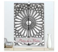 Portes du Maroc (Calendrier mural 2026 DIN A2 horizontal) calendrier de bureau: Regard sur les portes marocaines