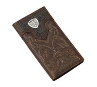 Ariat Shield Boot Stitch Rodeo Wallet Wallet Brown One Size