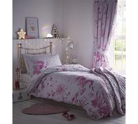 Portfolio Fairy Princess Throwover Decorative Throw, Pink, 150 x 200