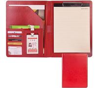 Portfolio Folder a4,Organizer with Case W/Card Slots Folder for ID Cards Cards Or Some Bills(Rood)