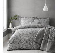 Blenheim Duvet Cover Set Portfolio Home Grey Double