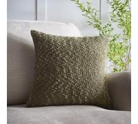 Portfolio Home Boucle Green Textured Filled Cushion Pillow Bed Sofa 18" Inch Square 45cm x 45cm