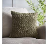 Portfolio Home Boucle Green Textured Filled Cushion Pillow Bed Sofa 18" Inch Square 45Cm X 45Cm