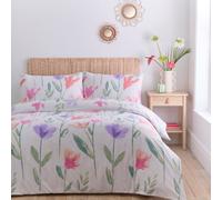 Portfolio Home Charlotte Floral Duvet Cover Quilt Set with Pillowcase | Size: King Portfolio Home Multicolor King
