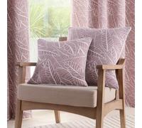 Portfolio Home Madison Pair of Square Cushion Covers 43x43cm in Purple | Size: 43 cm x 43 cm Portfolio Home Purple 43 cm x 43 cm