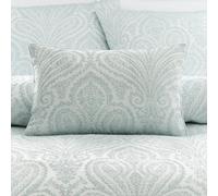 Portfolio Home Montpellier Paisley Jacquard Green Rectangular Filled Boudoir Cushion Pillow Bed Sofa 32 X 50Cm