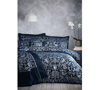 Portfolio Home Oak Tree Midnight Blue Duvet Cover Set Natural