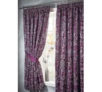 Portfolio Home Oak Tree Plum Standard Header Curtains Natural