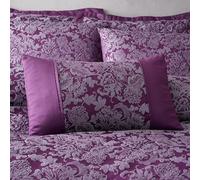 Sandringham Filled Boudoir Cushion Portfolio Home Plum One Size