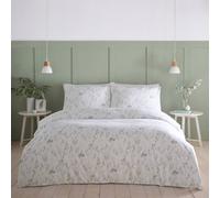 Portfolio Home Wildflower Floral Duvet Cover Quilt Set With Pillow Case Bedding in Light Green | Size: Single Portfolio Home Light Green Single