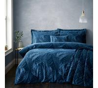 Portfolio Home Woburn Botanical Leaf Soft Easy Care Bed Linen Bedding Duvet Cover Quilt Set With Pillow Cases