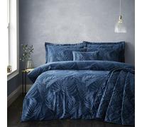 Portfolio Home Woburn Botanical Leaf Soft Easy Care Bed Linen Bedding Duvet Cover Quilt Set With Pillow Cases