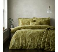 Woburn Duvet Cover Set with Pillowcase Portfolio Home Green King