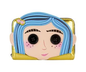 Portfolio Loungefly Coraline Doll Doré 15x10 cm