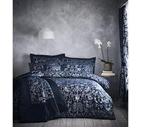 Portfolio Oak Tree Duvet Cover Bed Set, Polyester, Blue, Super King