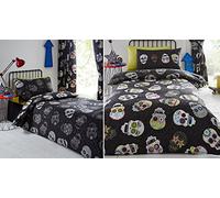 Portfolio Sugar Skulls Duvet Cover Set Bedding Double