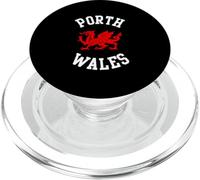 Porth Wales Welsh Dragon Suitable for Kids Men Women PopSockets PopGrip for MagSafe